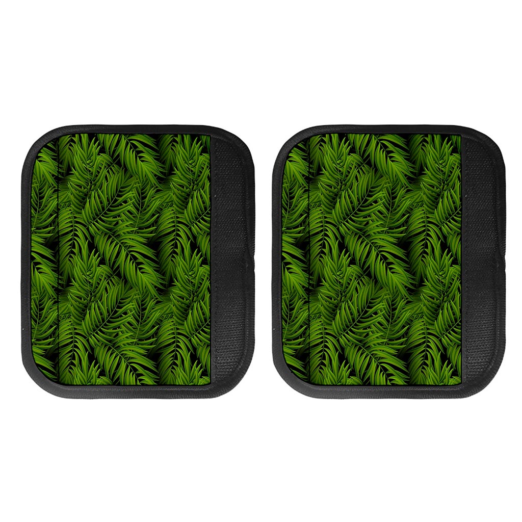 Night Tropical Palm Leaf Pattern Print Handle Covers