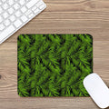 Night Tropical Palm Leaf Pattern Print Mouse Pad