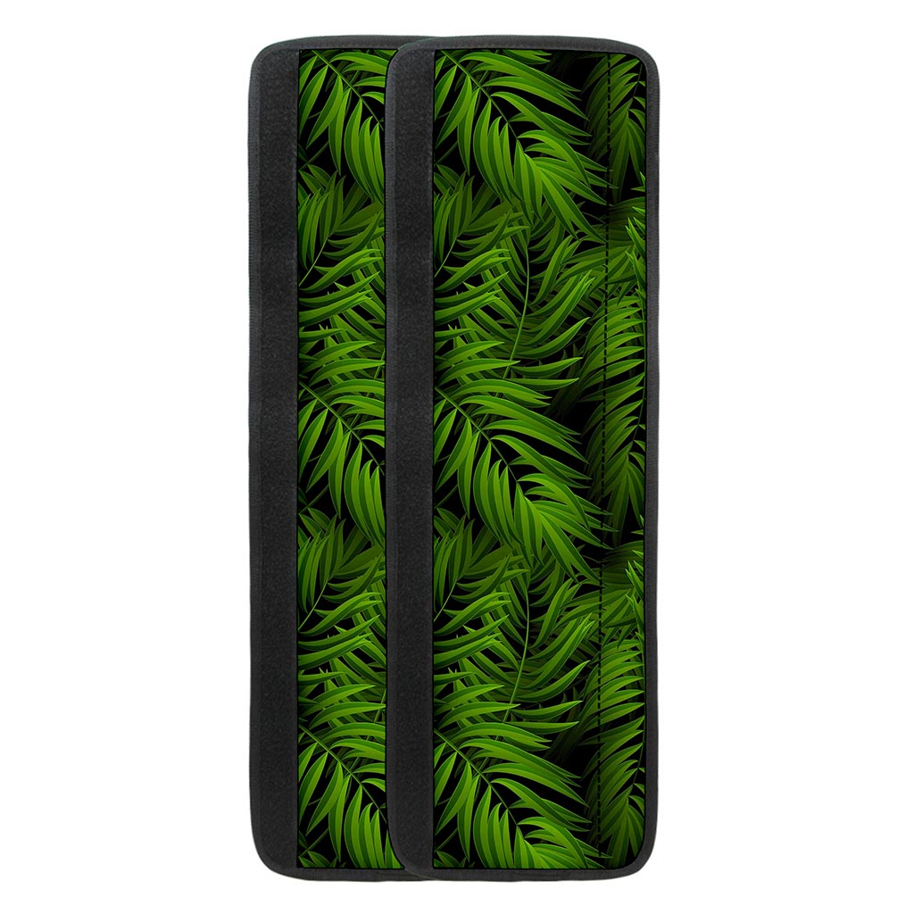 Night Tropical Palm Leaf Pattern Print Refrigerator Handle Covers