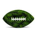 Night Tropical Palm Leaf Pattern Print Rugby Ball