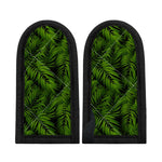 Night Tropical Palm Leaf Pattern Print Skillet Handle Cover