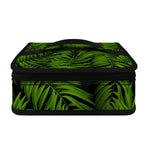 Night Tropical Palm Leaf Pattern Print Small Lunch Bag