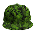 Night Tropical Palm Leaf Pattern Print Snapback Cap