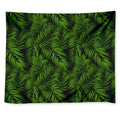 Night Tropical Palm Leaf Pattern Print Tapestry