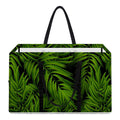 Night Tropical Palm Leaf Pattern Print Utility Tote Bag