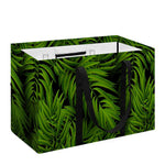 Night Tropical Palm Leaf Pattern Print Utility Tote Bag