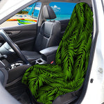 Night Tropical Palm Leaf Pattern Print Waterproof Car Seat Cover