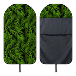 Night Tropical Palm Leaf Pattern Print Waterproof Car Seat Cover