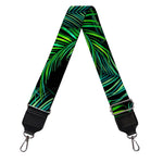 Night Tropical Palm Leaves Pattern Print Bag Strap