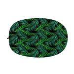 Night Tropical Palm Leaves Pattern Print Car Side Mirror Covers