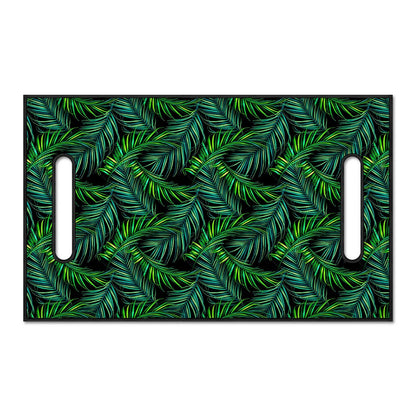 Night Tropical Palm Leaves Pattern Print Golf Cart Seat Cover