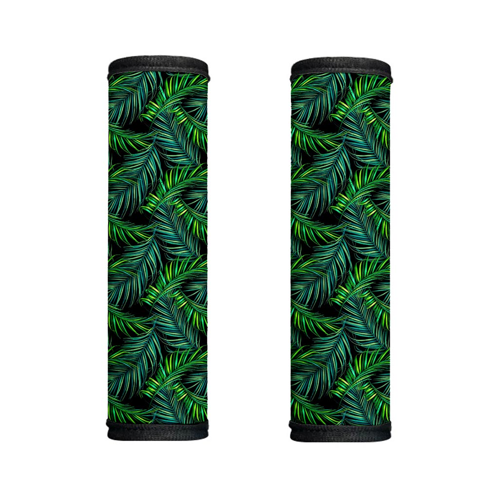 Night Tropical Palm Leaves Pattern Print Handle Covers