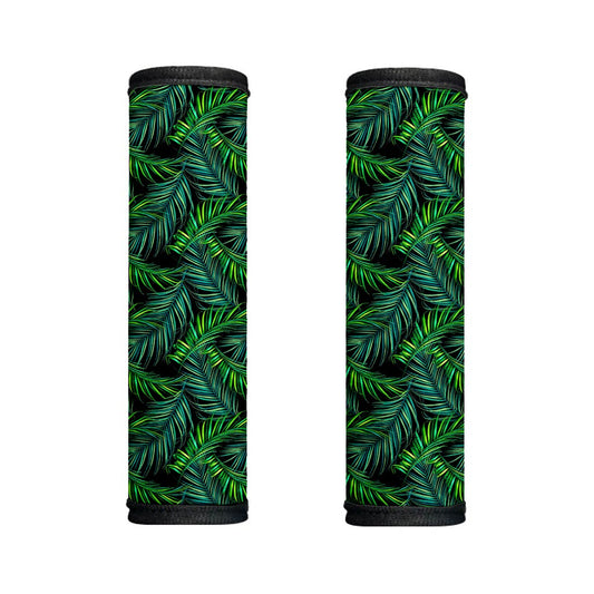 Night Tropical Palm Leaves Pattern Print Handle Covers