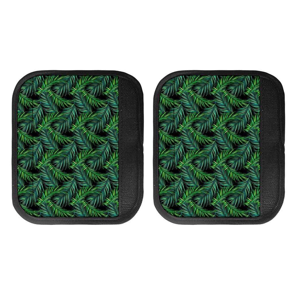 Night Tropical Palm Leaves Pattern Print Handle Covers