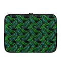 Night Tropical Palm Leaves Pattern Print Laptop Sleeve