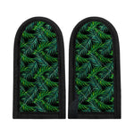 Night Tropical Palm Leaves Pattern Print Skillet Handle Cover
