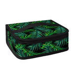 Night Tropical Palm Leaves Pattern Print Small Lunch Bag