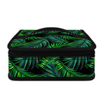 Night Tropical Palm Leaves Pattern Print Small Lunch Bag