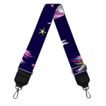 Night Winged Unicorn Pattern Print Bag Strap