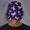 Night Winged Unicorn Pattern Print Baseball Cap