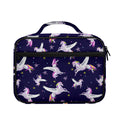 Night Winged Unicorn Pattern Print Briefcase Bible Bag