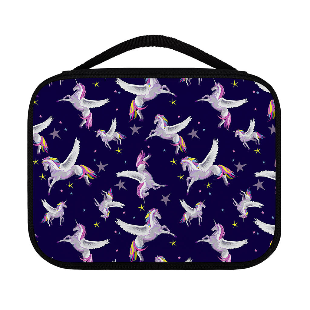 Night Winged Unicorn Pattern Print Classic Bible Case