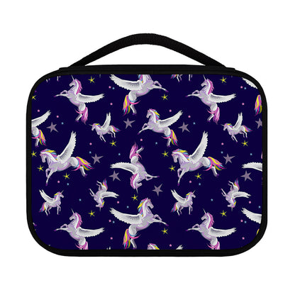 Night Winged Unicorn Pattern Print Classic Bible Case