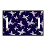 Night Winged Unicorn Pattern Print Golf Cart Seat Cover