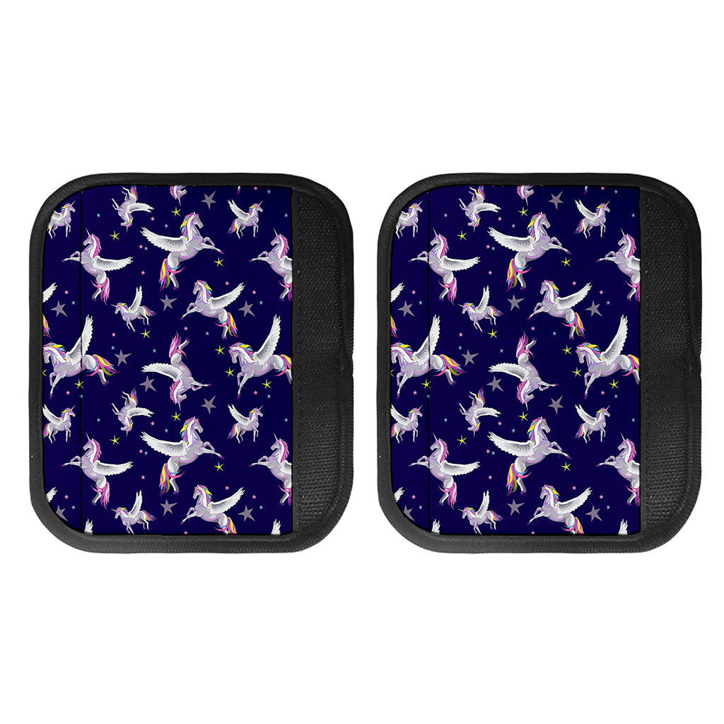 Night Winged Unicorn Pattern Print Handle Covers