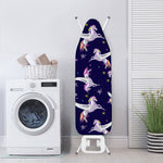 Night Winged Unicorn Pattern Print Ironing Board Cover