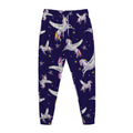 Night Winged Unicorn Pattern Print Jogger Pants