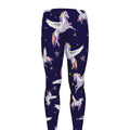 Night Winged Unicorn Pattern Print Men's Leggings
