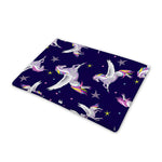 Night Winged Unicorn Pattern Print Pet Cooling Mat Cover