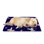 Night Winged Unicorn Pattern Print Pet Cooling Mat Cover