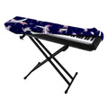 Night Winged Unicorn Pattern Print Piano Keyboard Cover