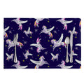 Night Winged Unicorn Pattern Print Placemat