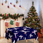 Night Winged Unicorn Pattern Print Tablecloth