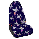 Night Winged Unicorn Pattern Print Waterproof Car Seat Cover