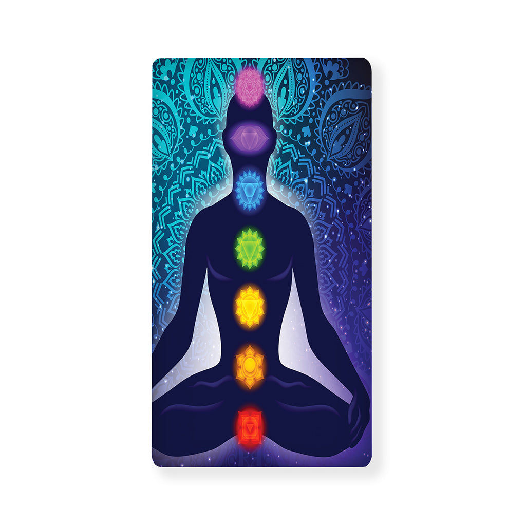 Nine Chakras Aura Print Baby Crib Sheet