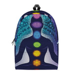 Nine Chakras Aura Print Backpack