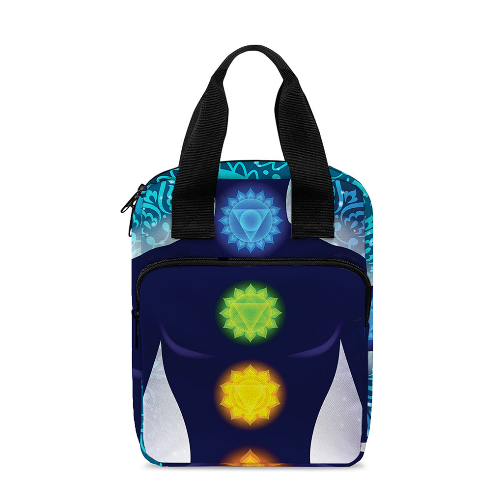 Nine Chakras Aura Print Bible Tote Bag