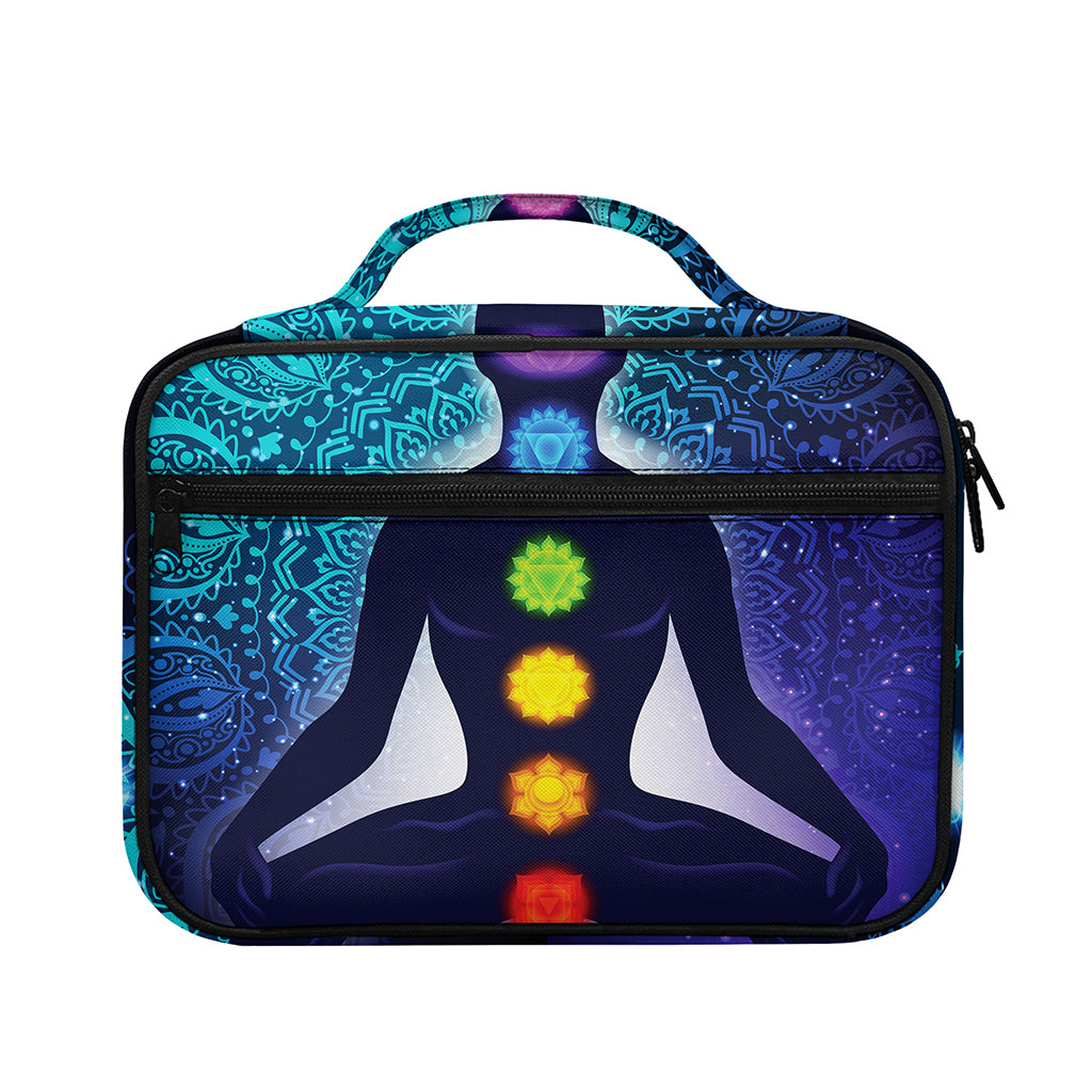 Nine Chakras Aura Print Briefcase Bible Bag