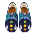 Nine Chakras Aura Print Casual Shoes