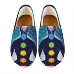 Nine Chakras Aura Print Casual Shoes