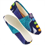 Nine Chakras Aura Print Casual Shoes