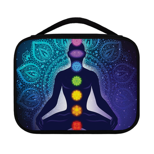 Nine Chakras Aura Print Classic Bible Case