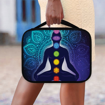 Nine Chakras Aura Print Classic Bible Case
