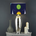 Nine Chakras Aura Print Drum Lamp Shade