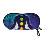 Nine Chakras Aura Print Glasses Case