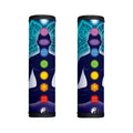 Nine Chakras Aura Print Handle Covers